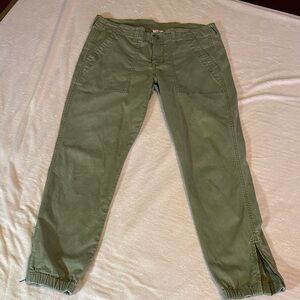 CAbi Light Olive Green Women's Pants